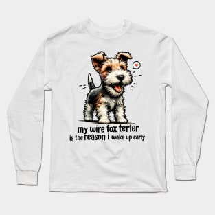 Wire Fox Terrier Long Sleeve T-Shirt